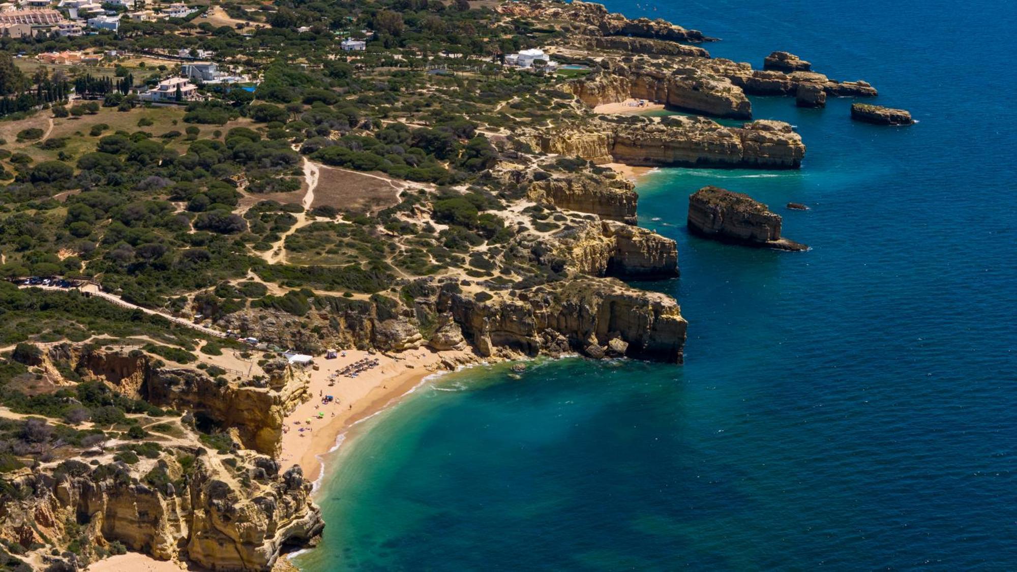 Apartamento No Condominio Baia Village Com Piscina Albufeira Eksteriør billede